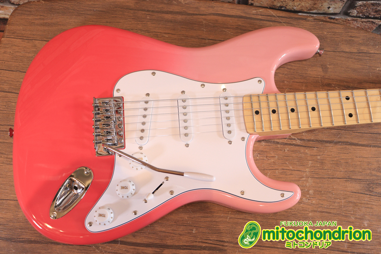 ピンクエレキギター ESP SNAPPER-7 Ohmura Custom “Pink Monster”-15th Anniversary