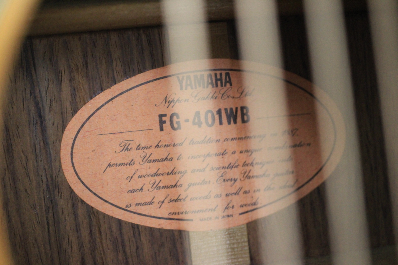 YAMAHA FG-401WB（中古）【楽器検索デジマート】