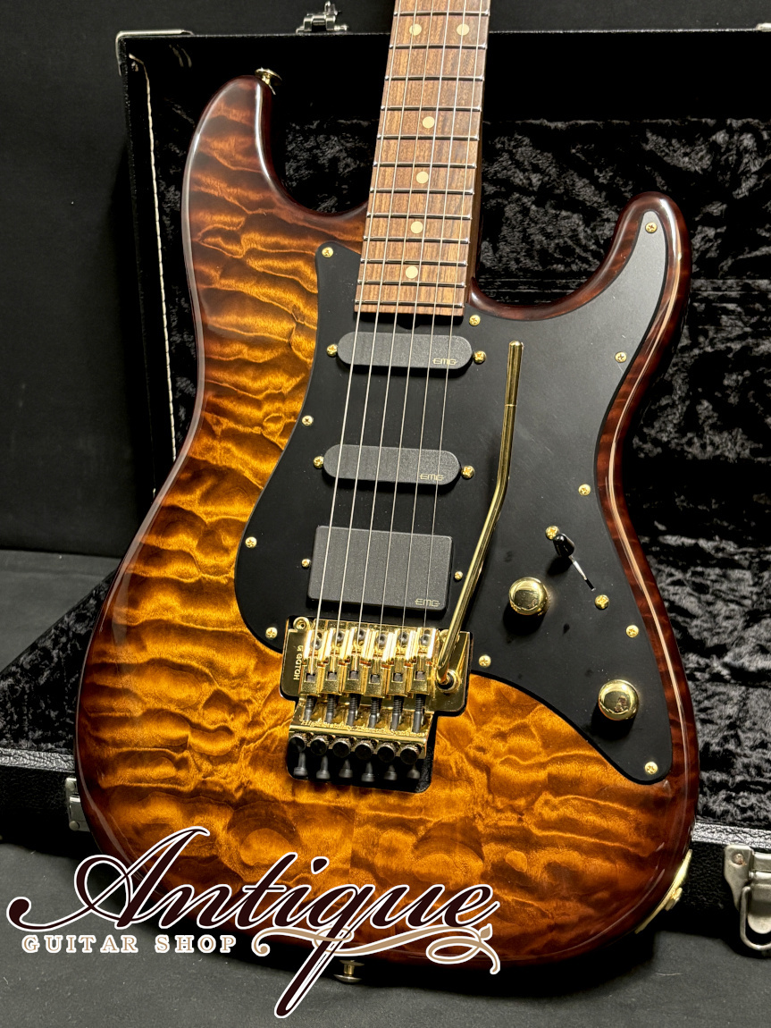 Suhr Custom Order Classic SSH FRT 2009 Bengal Burst /QM&SA /Pau