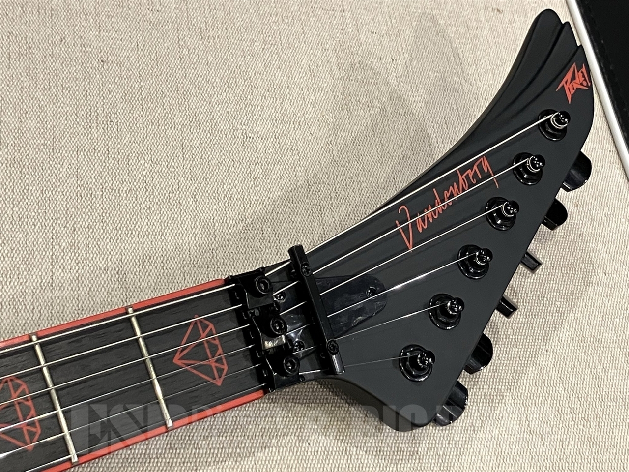 PEAVEY Adrian Vandenberg Signature Guitar / Matte Black（新品/送料