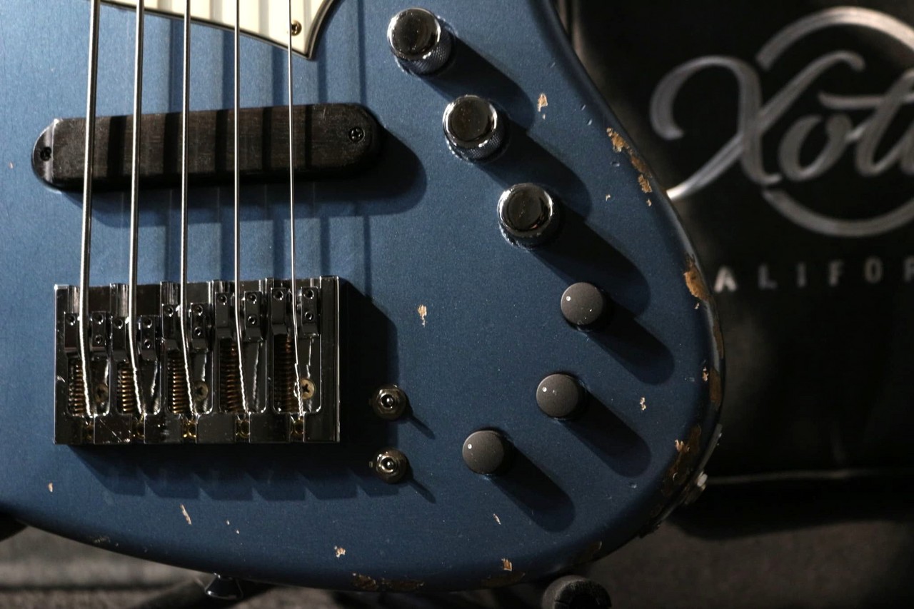 Xotic XJ-1T 5st Medium Aged -Dark Lake Placid Blue- #3420【4.43kg