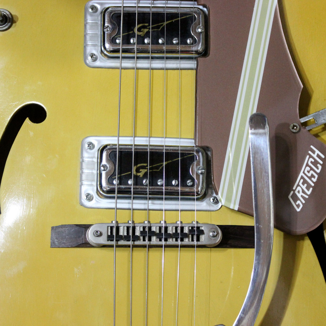 Gretsch Rally Model 6105 Bamboo Yellow ラリー モデル 6105 1967年製