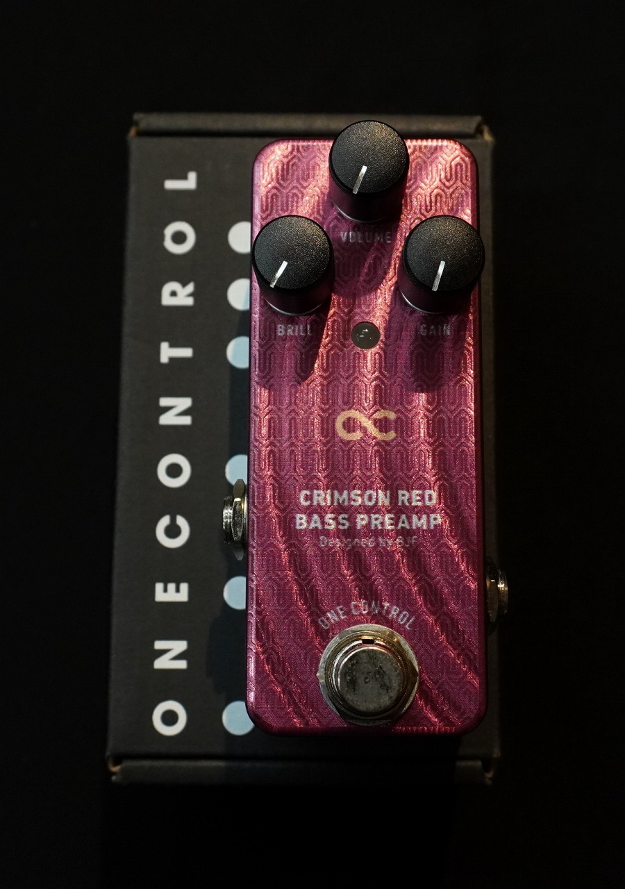 ONE CONTROL CRIMSON RED BASS PREAMP【USED】（中古）【楽器検索