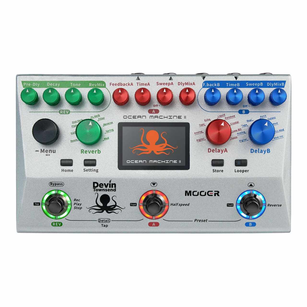 MOOER Ocean Machine II マルチエフェクター ムーアー【WEBSHOP】