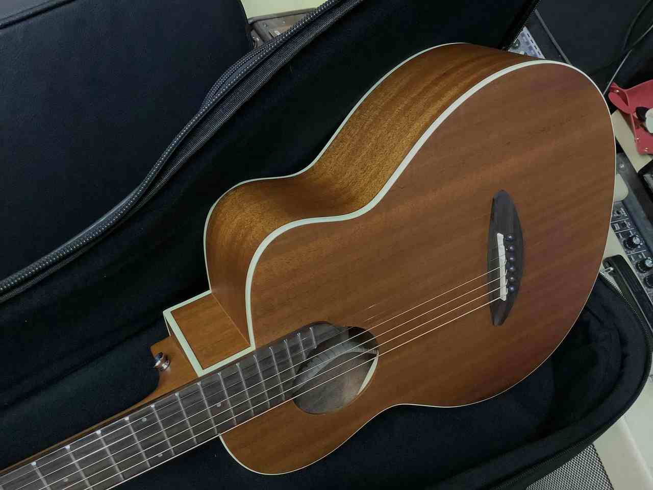 aNueNue aNN-M2 アヌエヌエ M2 ミニギター マイク搭載（新品特価