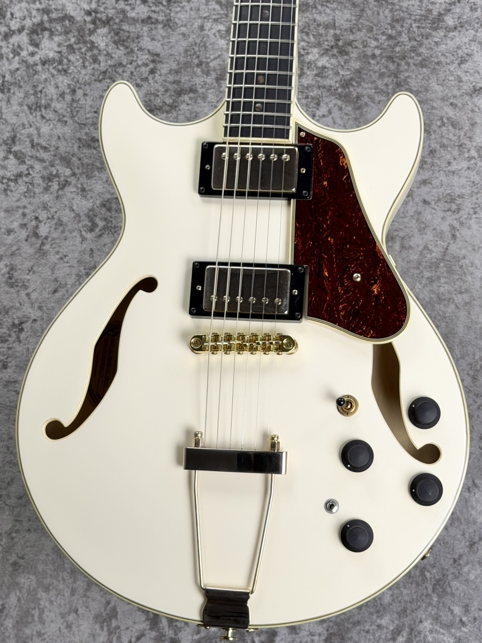 Ibanez AMH-90 -Ivory-【2023年製USED】【フルアコ】【約2.70kg