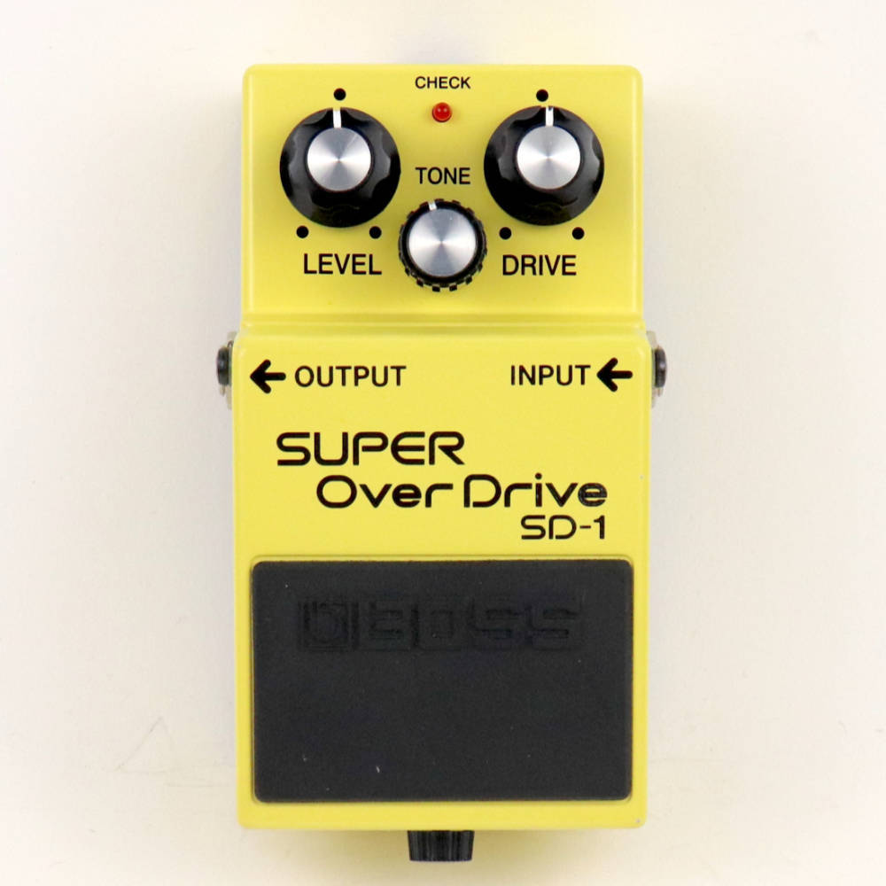 【箱無し中古品】BOSS SUPER Over-Drive SD-1エフェクター BOSS（楽器、器材） 《※入荷しました。 在庫あります。》 BOSS