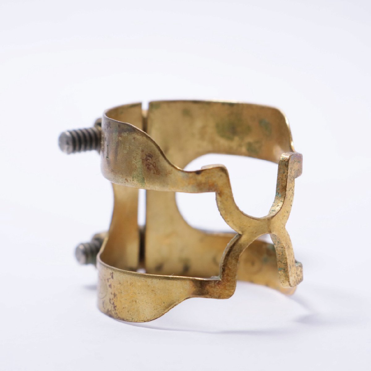 ★　ハリソンハーツ　オリジナル　アルトサックス　ラバー用　リガチャー　中古良品　★ お取り寄せ品「A3ir⁄GP」 アルトサックス メイヤーラバー用 irリガチャー 金メッキ ハリソン (新品) | イケベ楽器楽天ショップ