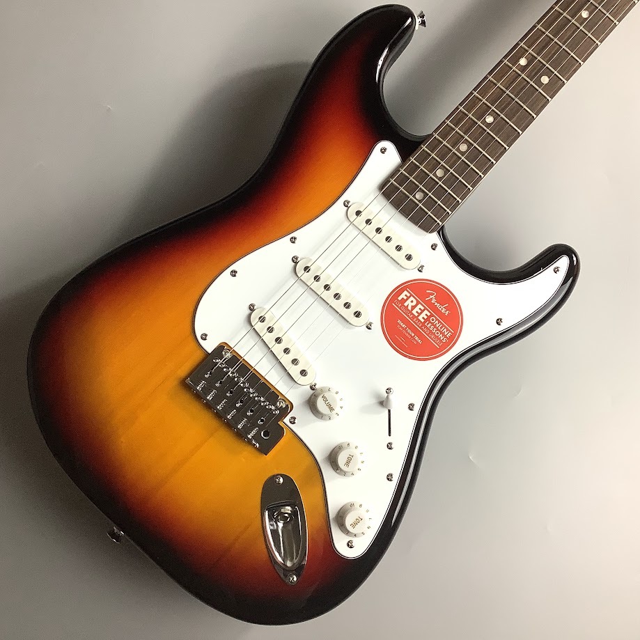 Squier by Fender Affinity Series Stratocaster エレキギター ストラトキャスター ケース付き アーミング