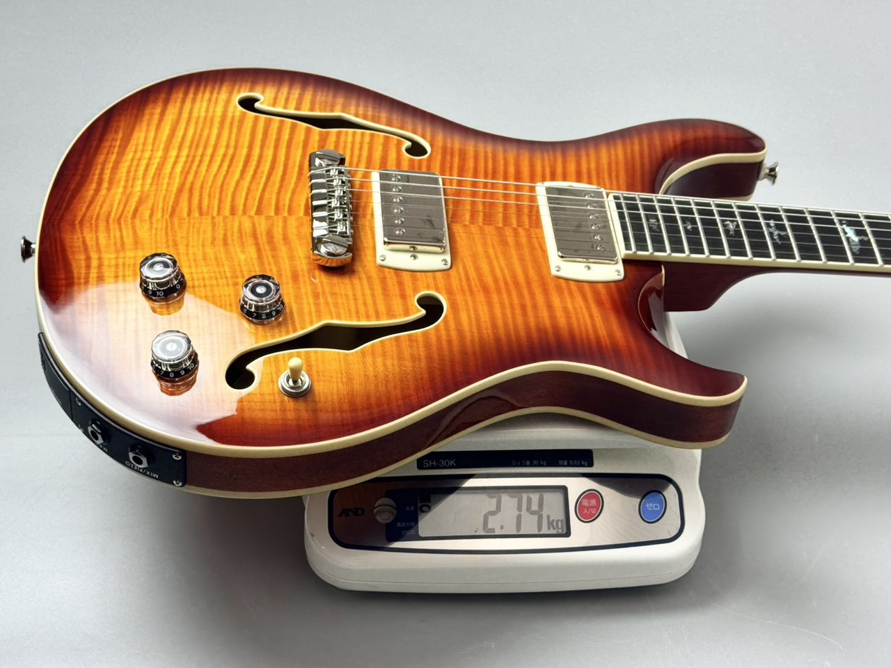 Paul Reed Smith(PRS) SE Hollowbody II Piezo Vintage Sunburst