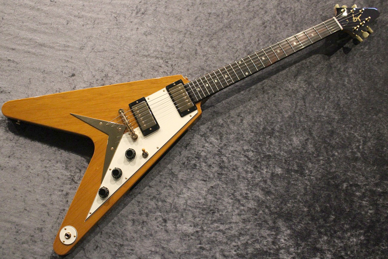 Bizen Works Burned FV Korina Natural #240696【理想的なルックスの