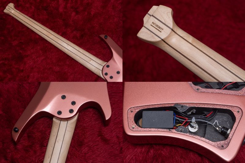 HEX Guitars NB505 Metallic Rose Gold（新品/送料無料）【楽器検索