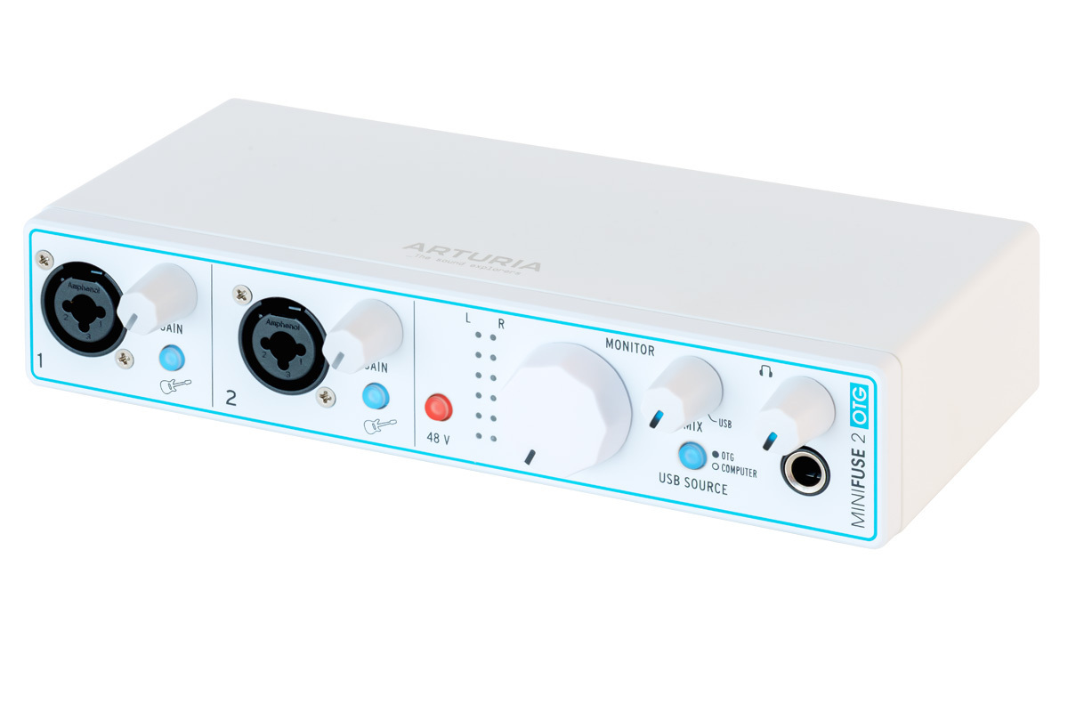 Arturia MiniFuse 2 OTG デュアル・オーディオインターフェース