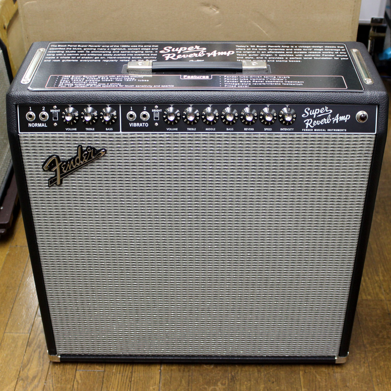 Fender 65 SUPER REVERB 100V JPN 真空管 65 ブラックフェイス期