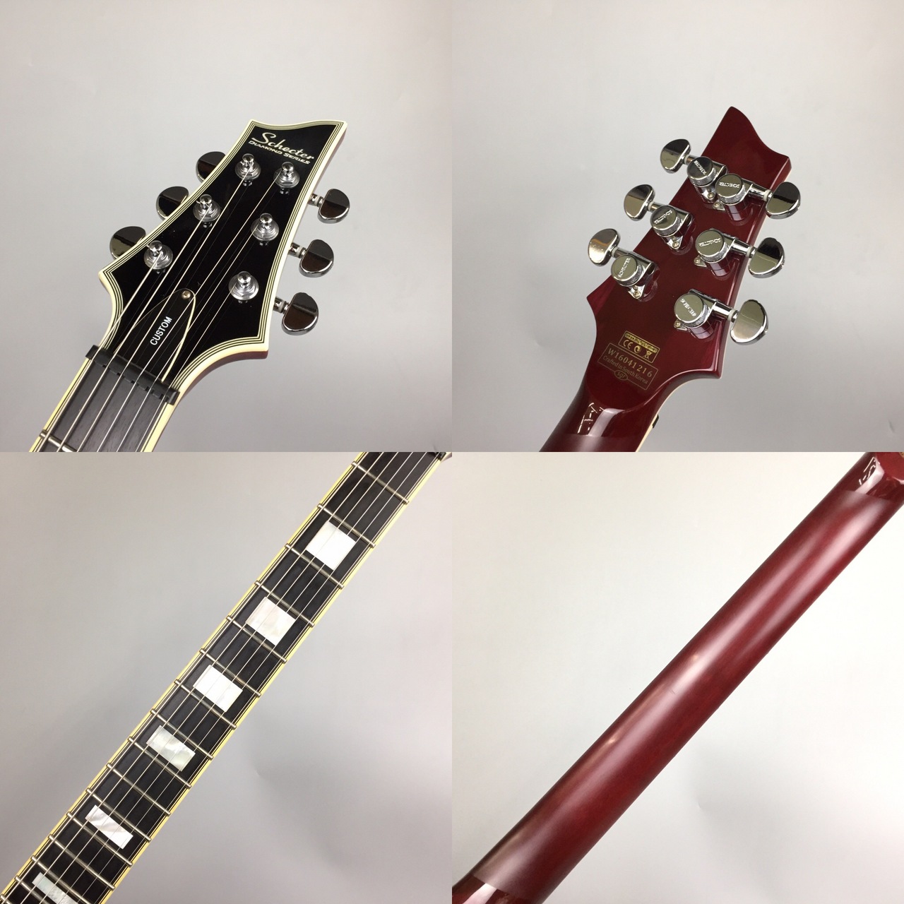 SCHECTER　Ｖ型エレキギター SCHECTER V-1 CUSTOM Trans Purple（中古/送料無料）【楽器検索