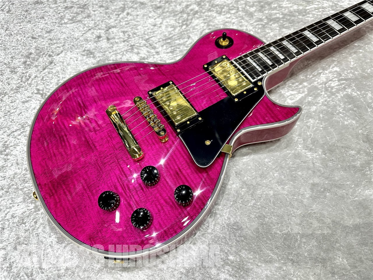 Grassroots by ESP G-LP-65C FM See Thru Pink - 楽器、器材