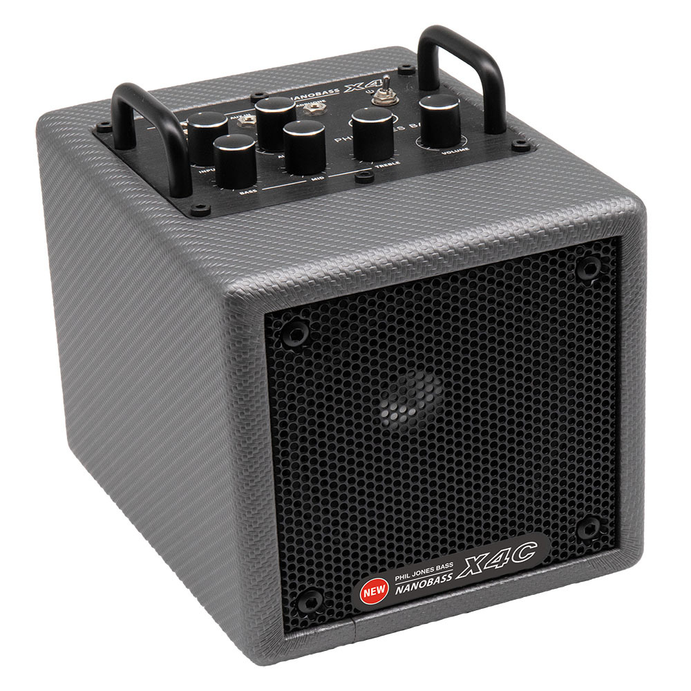 Phil Jones Bass Nanobass X4C Carbon Silver 【2025年冬・限定カラー