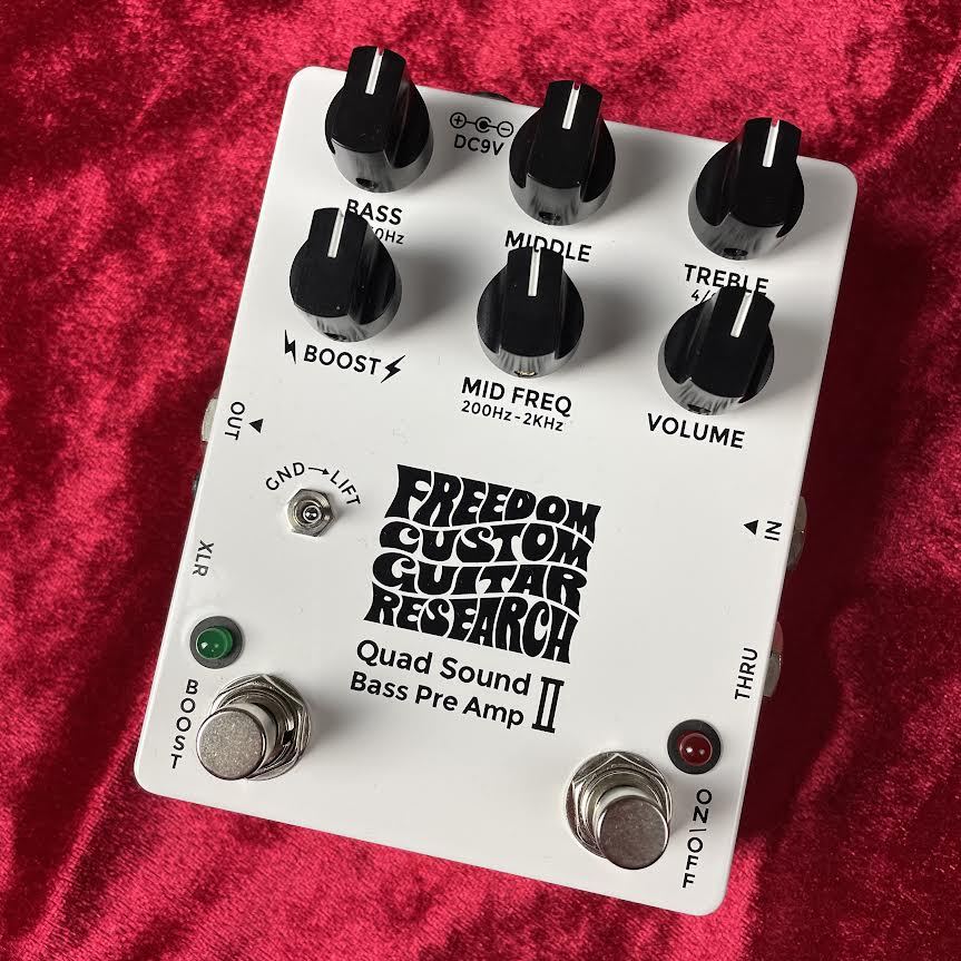 FREEDOM CUSTOM GUITAR RESEARCH QuadSoundBassPreAMP2 コンパクト