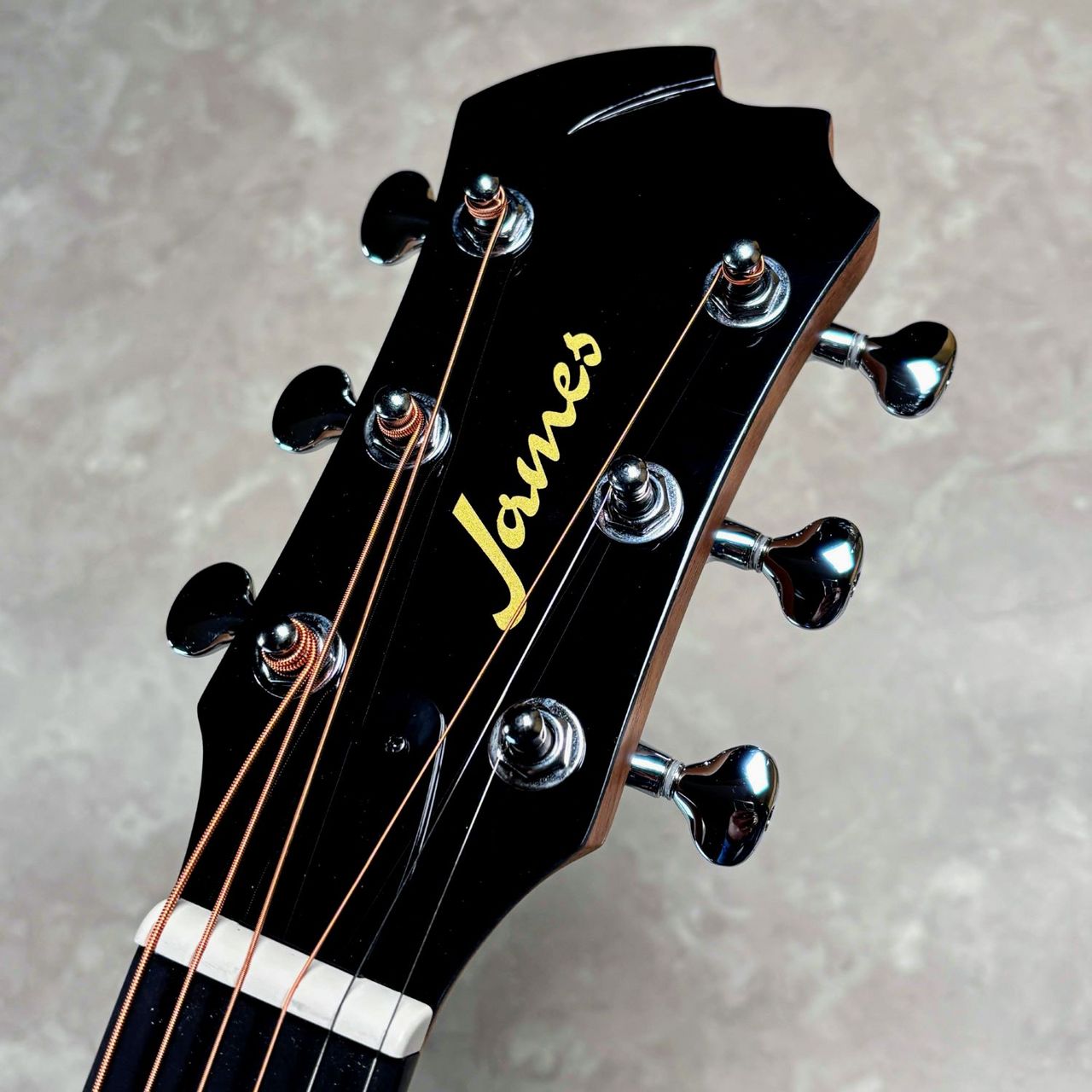 James J-300DII ドレッドノート 簡単弦高調整 トップ単板【現物画像