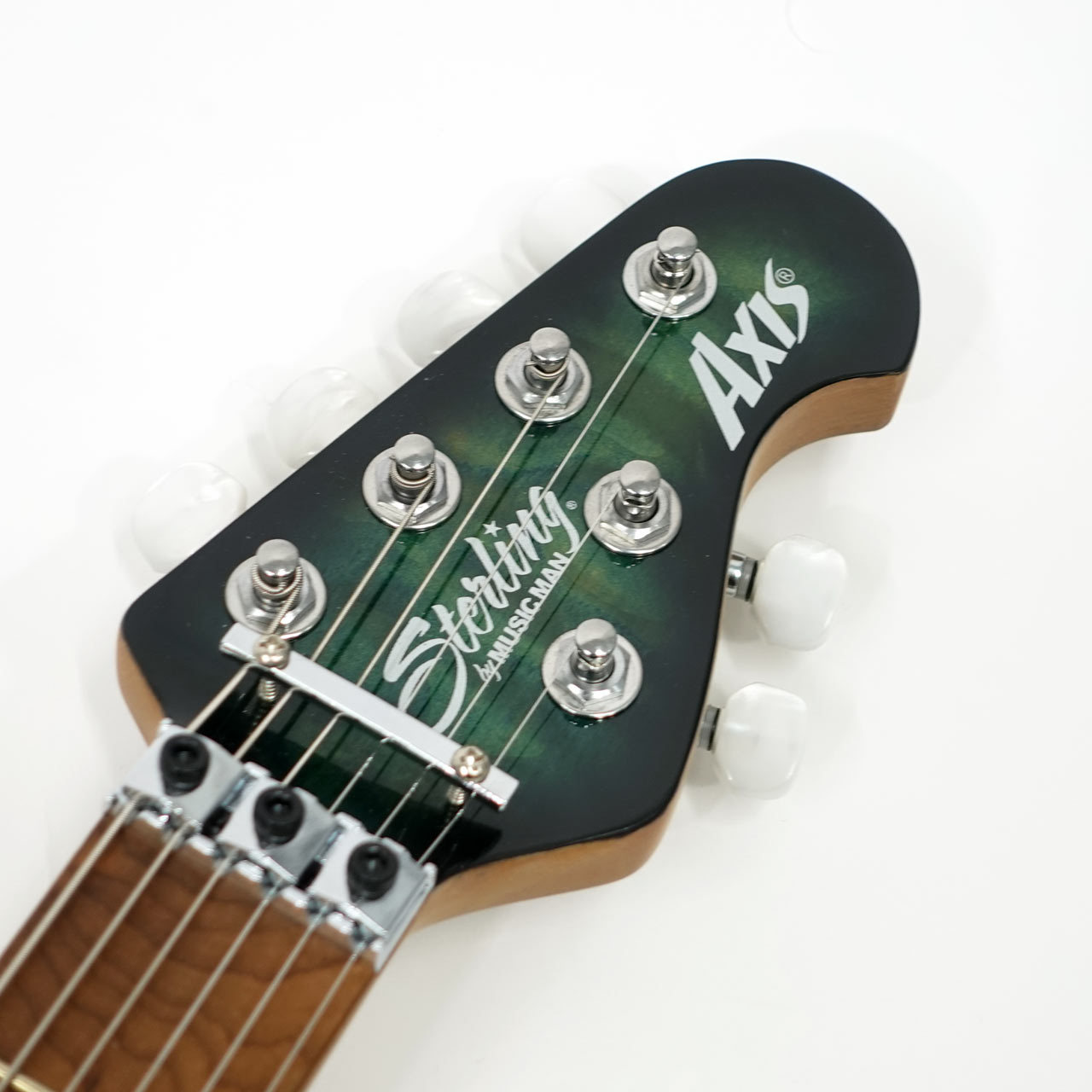 Sterling by MUSIC MAN AXIS AX50QM / Yucatan Blue【AX50QM-YUB-M2