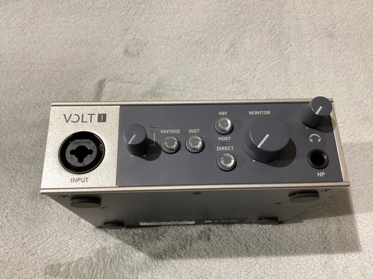 Universal Audio Volt 1 USB Audio Interface（中古）【楽器検索