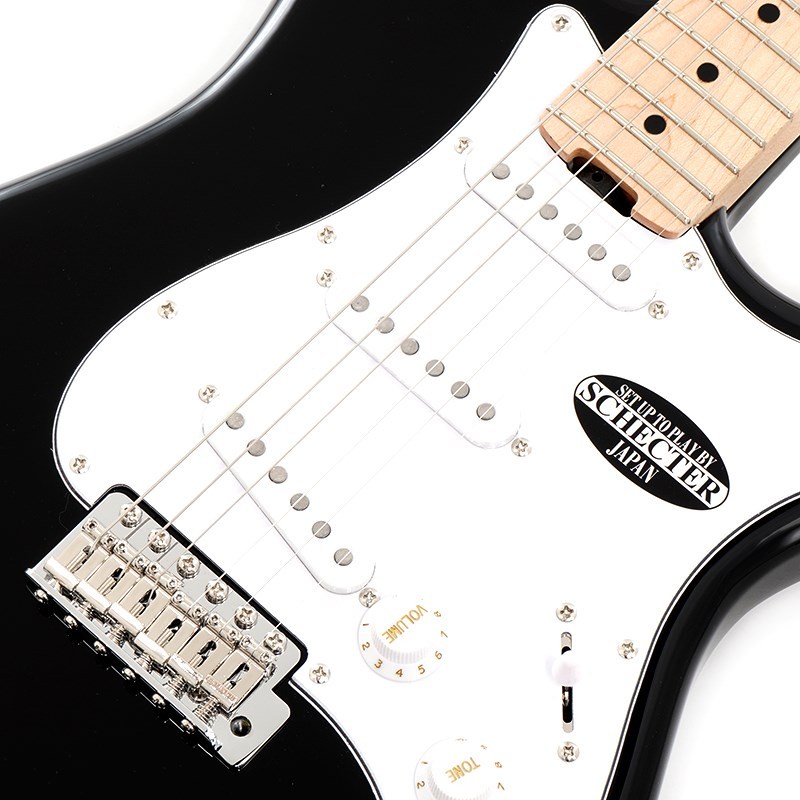 SCHECTER JAPAN ORIGINAL LINE OL-ST-DH (Black/Maple)（新品