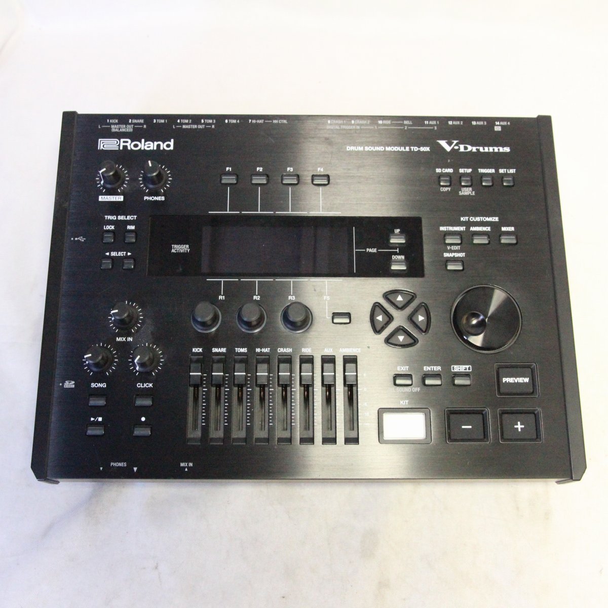 Roland TD-50X ドラム音源モジュール 中古保証-3ヶ月【池袋店