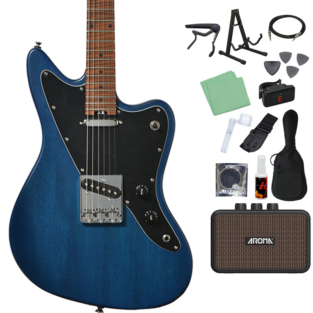 Bacchus WINDY-BREAKER/RSM エレキギター初心者14点セット 【充電式