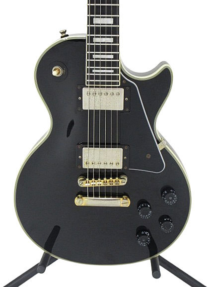 極上　2023年製 Epiphone Les Paul Custom Ebony Epiphone Les Paul Custom Ebony / 2023年製 【鹿児島店】（中古/送料