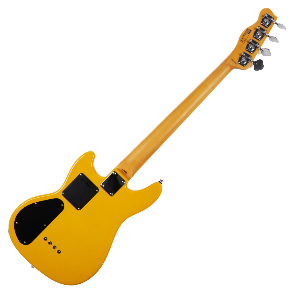BEE WING エレキベース SHORT SCALE ALDER BW4SSL-YL 4弦 ショート
