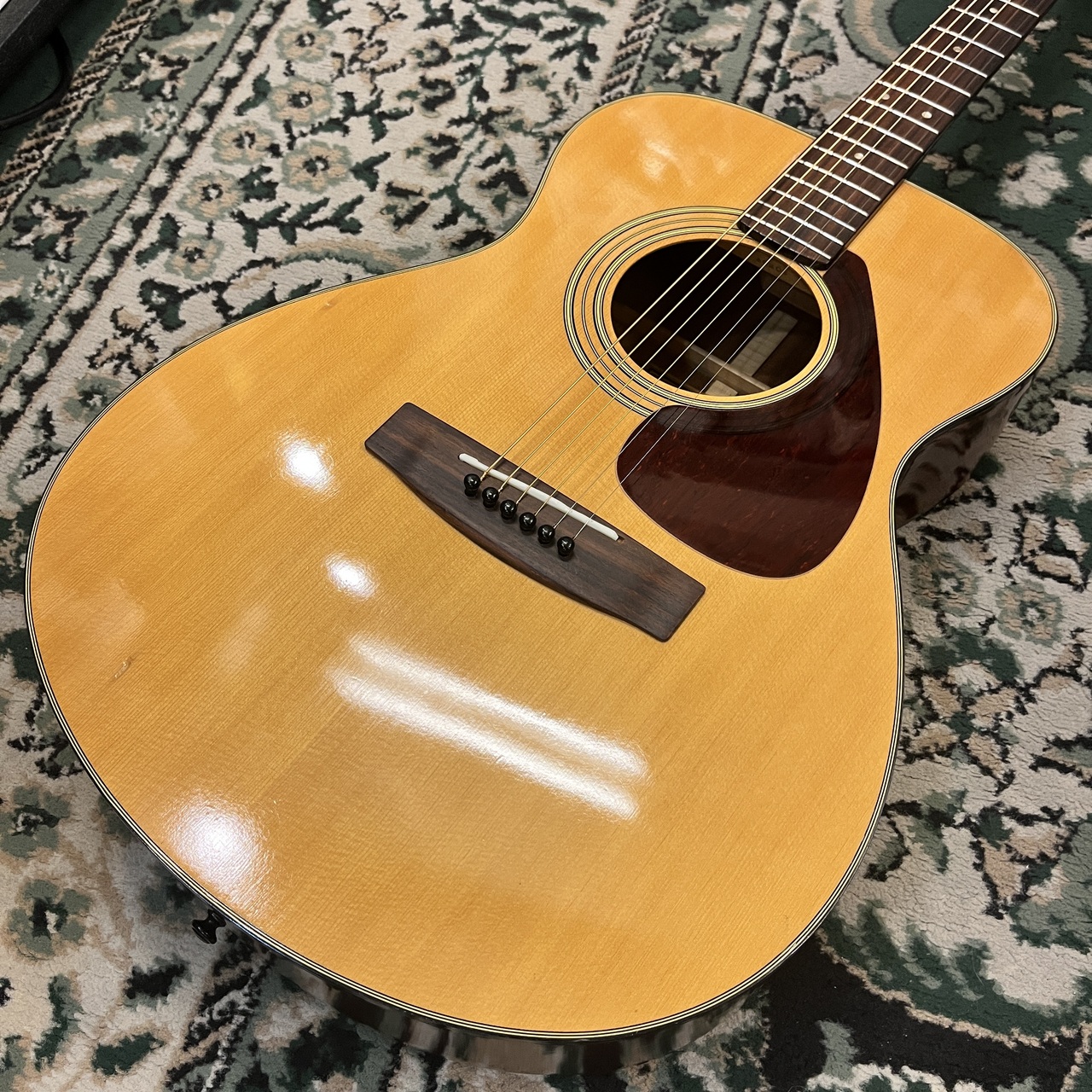 メンテ済 YAMAHA FG-130 グリーンラベル アコースティックギター-