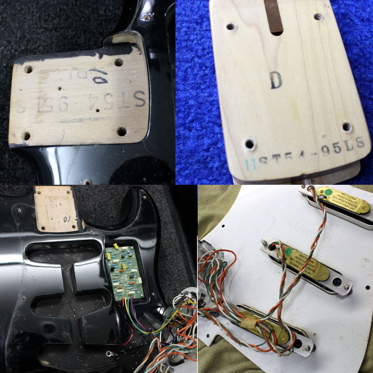 Fender Japan Stratocaster STクラプトン ST54-95LS Black 1994年