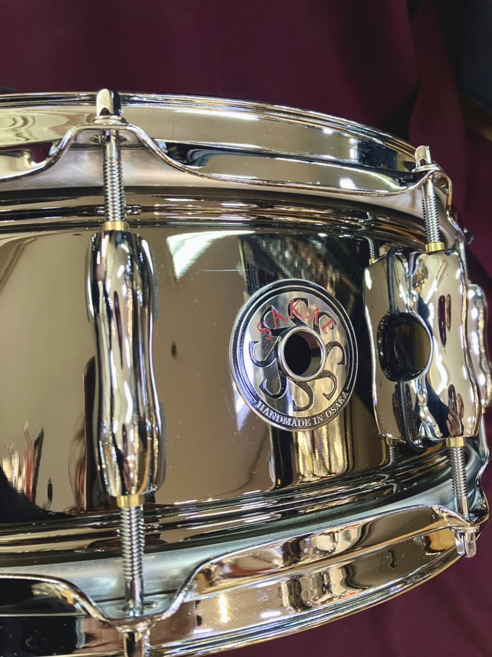 SAKAE OSAKA HERITAGE SDM1455PBJ 3mmフォスファーブロンズ スネア 14″×5.5