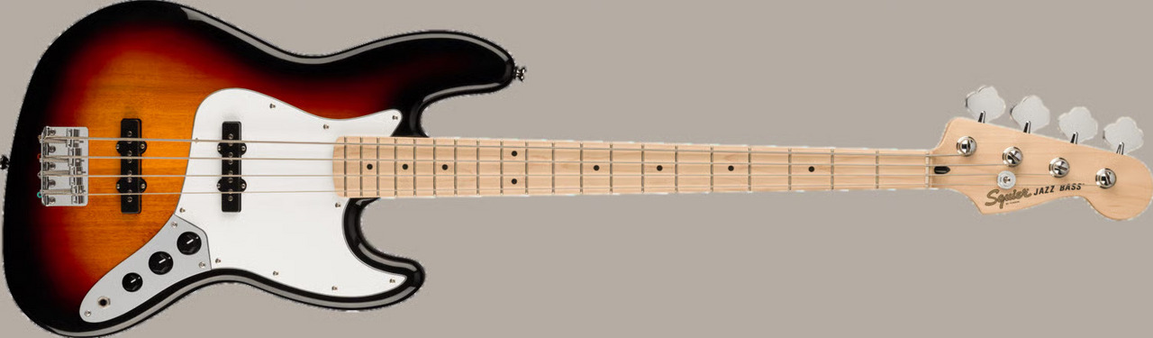 Squier by Fender Affinity Series Jazz Bass 3-Color Sunburst（新品