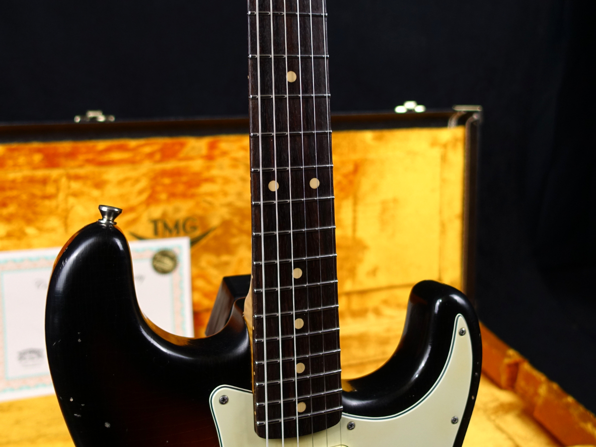 TMG Guitar DOVER HSS Heavy Checking 3-Tone Sunburst（中古）【楽器