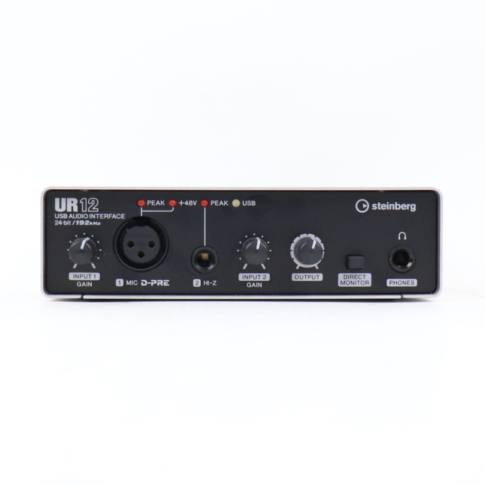 [中古品]steinberg UR12 USBオーディオインターフェイス Amazon.co.jp: Steinberg スタインバーグ USB オーディオ