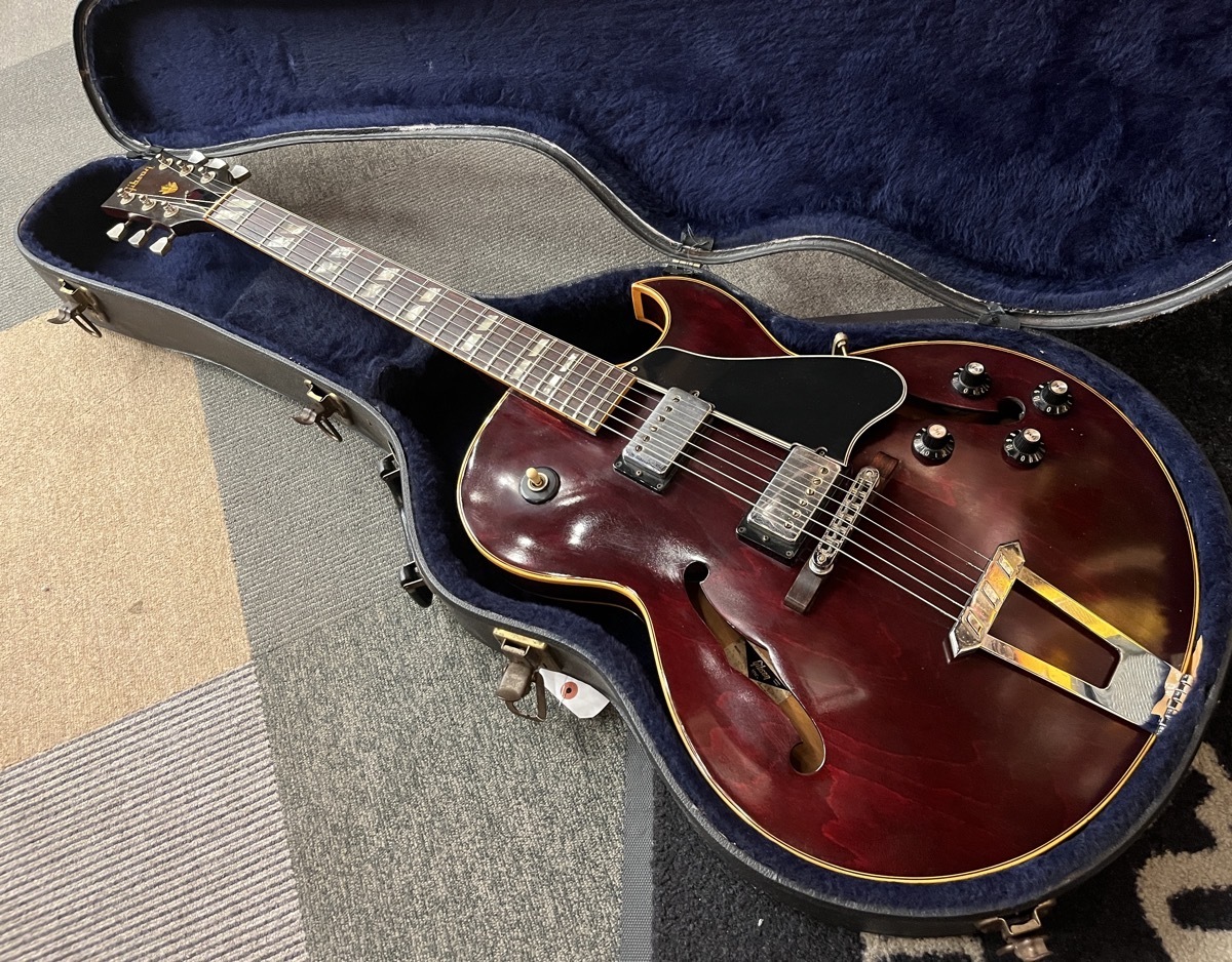 Gibson 1976年製　ES-175T レアギター状態良好ヴィンテージ Gibson 【Vintage】ES-175T Wine Red 1976年製 [3.02kg]【G-Club Tokyo