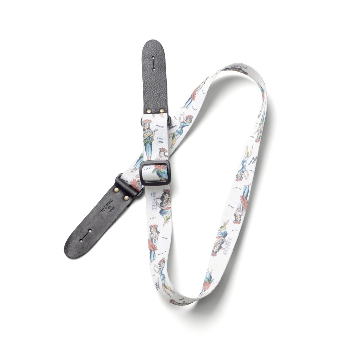 アロハブロッサム　ウクレレストラップ Aloha Blossom UKULELE GYPSY KIYOSAKU ウクレレストラップ（新品