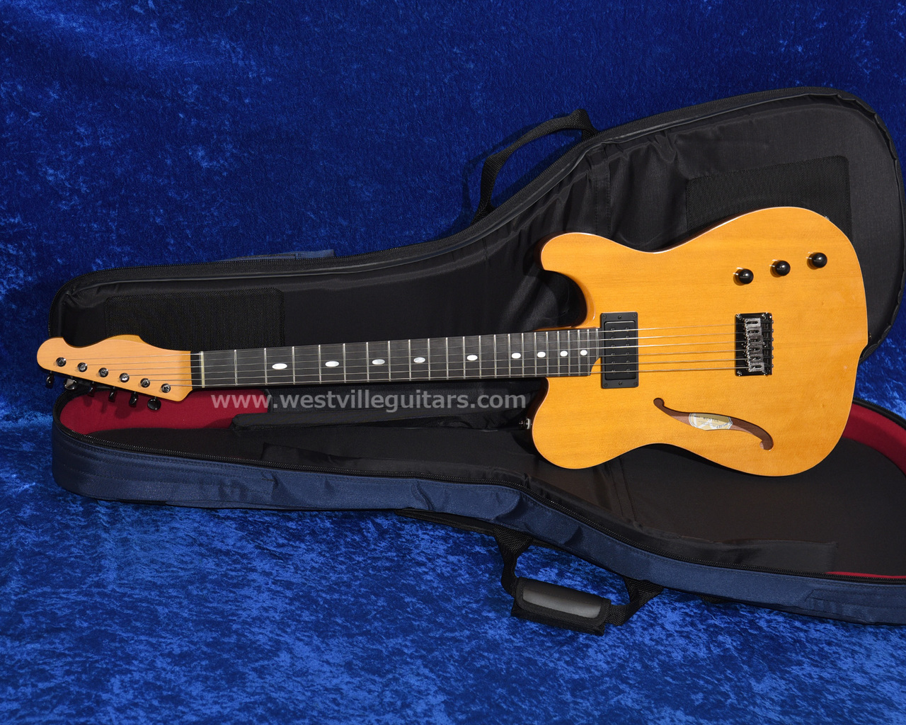 Westville Westel Semi-Hollow 　貴重な１マイク仕様 Westville Westel Semi-Hollow (SPR-HM / AL3)（新品）【楽器検索