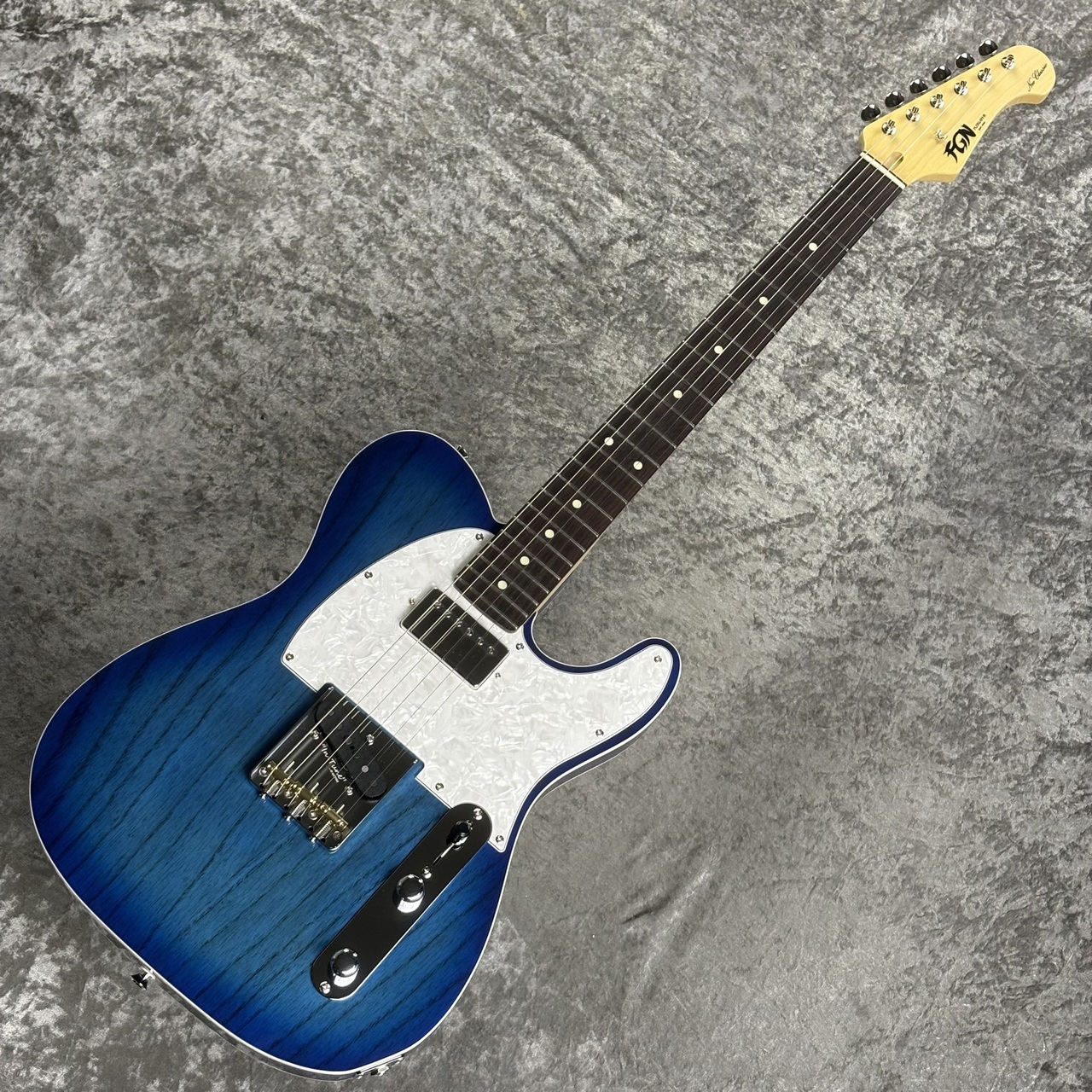 Fujigen FGN Neo Classic エレキギターNST210HRAL FUJIGEN(FGN) 【軽量個体】Neo Classic NTE210RAH-SBB ~See-Thru Blue