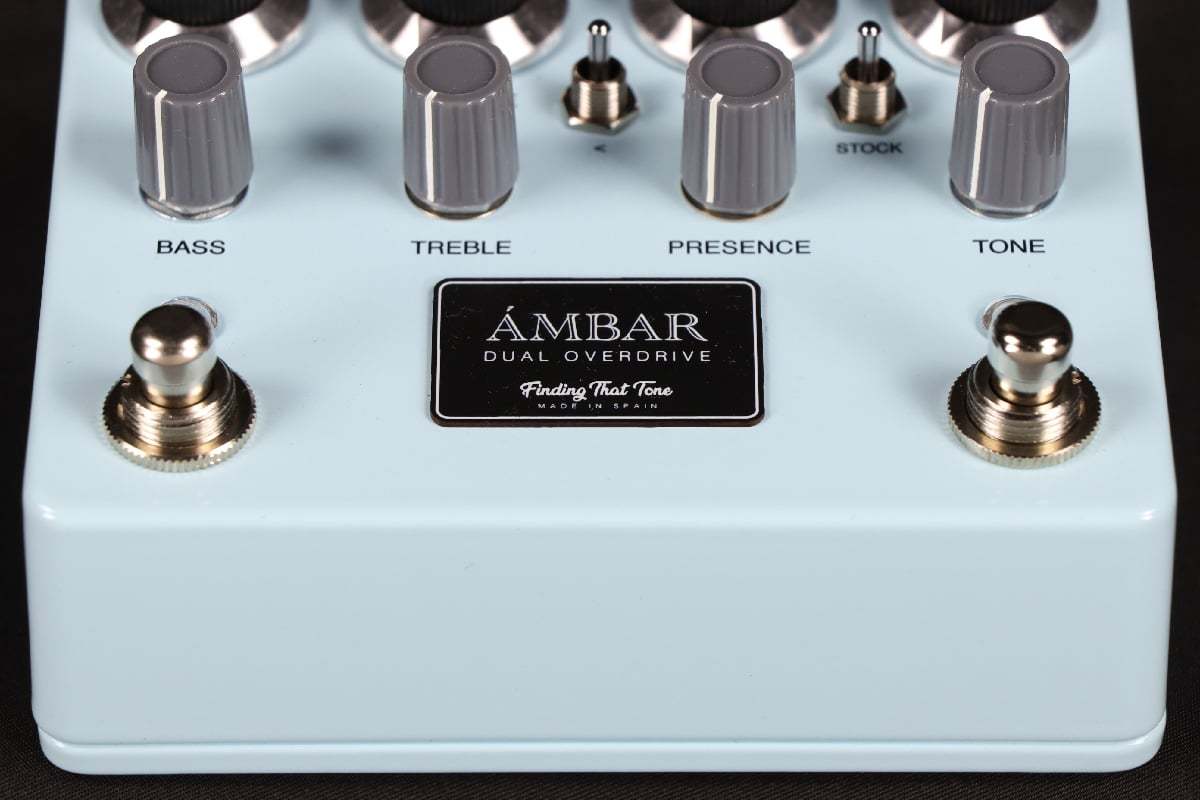 ギター Finding That Tone AMBAR/SONIC BLUE Finding That Tone AMBAR Sonic Blue Dual Overdrive オーバードライブ