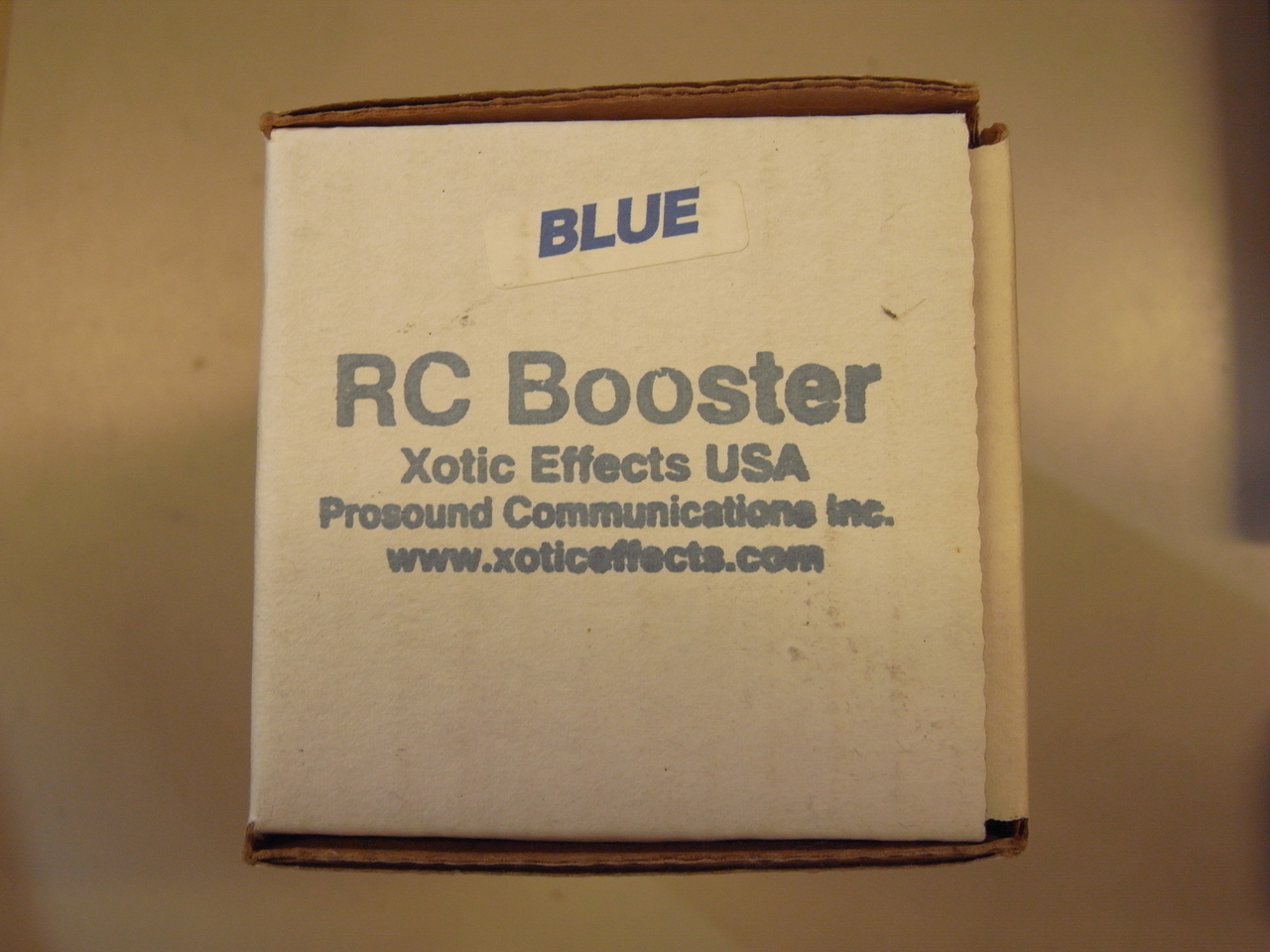 Xotic RC Booster BLUE（中古）【楽器検索デジマート】