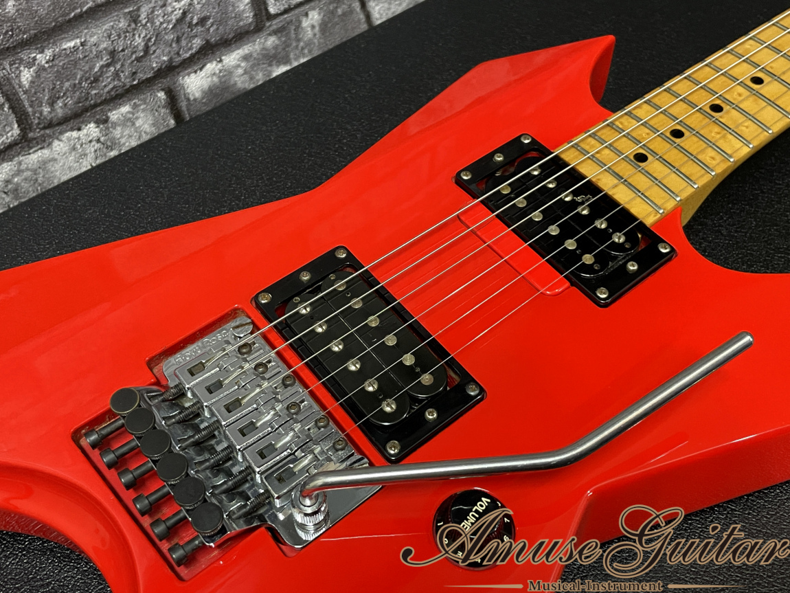 Killer KG-Prime # Flash Red 1990年代製【LOUDNESS Akira Takasaki Sound】w/Killer  Original GIG Case 3.89kg（中古）【楽器検索デジマート】