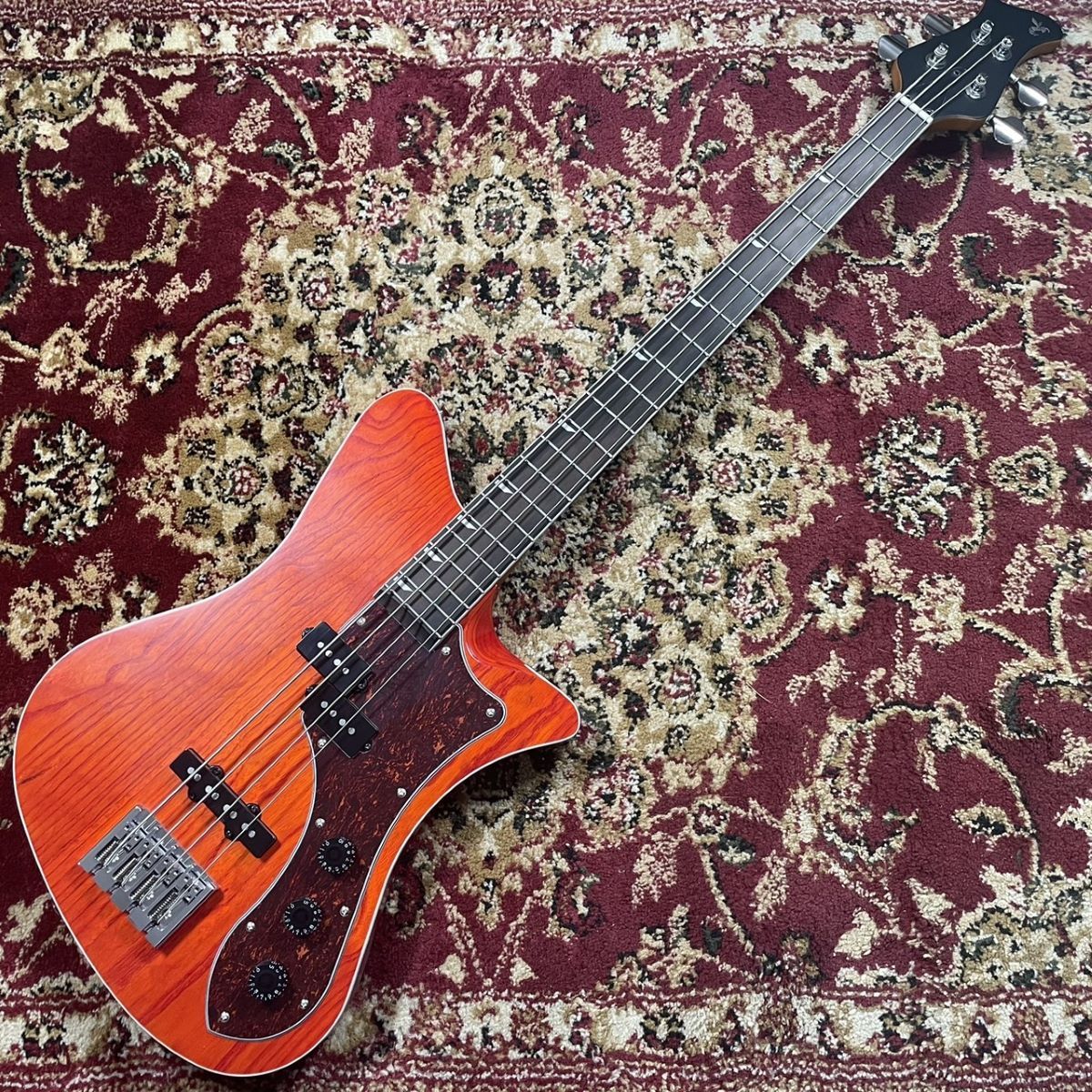 RYOGA SKATER-BASS/LEC-v2 Scarlet Red エレキベース PJタイプ