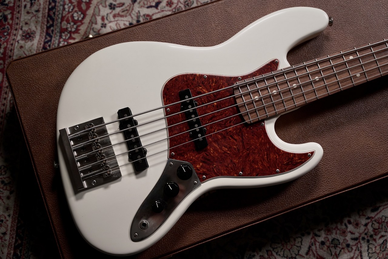 Jimmy Wallace (ジミーウォレス)J5 BASS White/Passive 5-Strings