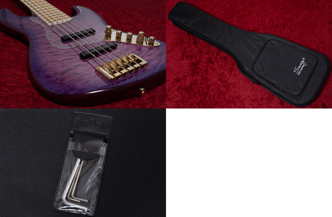 Swing Guitars Jazz Deluxe 5 Purple 4.775kg #25080019【GIB横浜