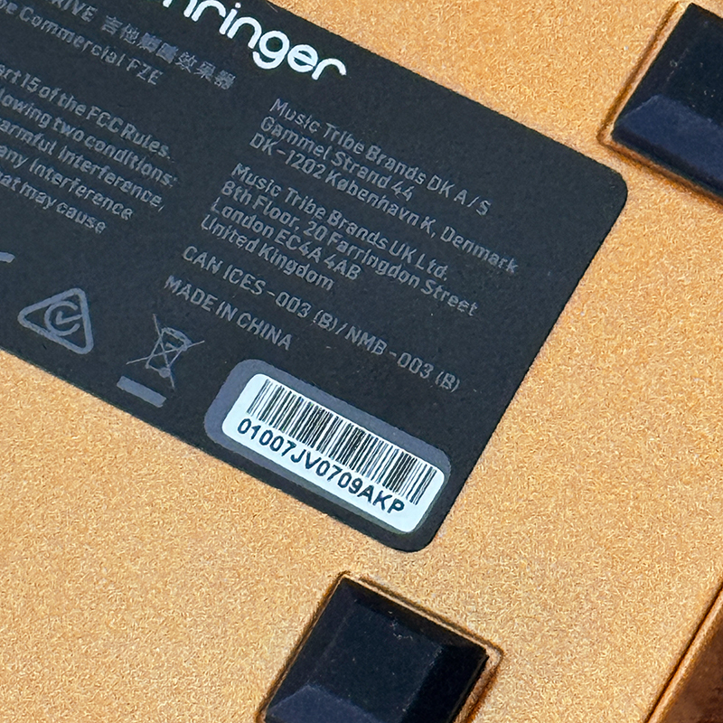 BEHRINGER CENTAUR OVERDRIVE（中古）【楽器検索デジマート】