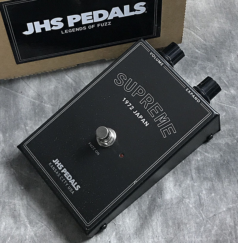 JHS SUPREME 1972 JAPAN ギターエフェクター JHS Pedals Legend of Fuzz Supreme 1972 Japan 【御茶ノ水本店