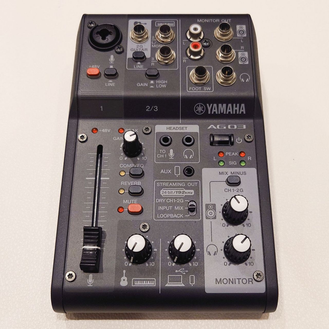 YAMAHA AG03MK2 ブラック　中古 P1510209_1200x.jpg?v=1739700637