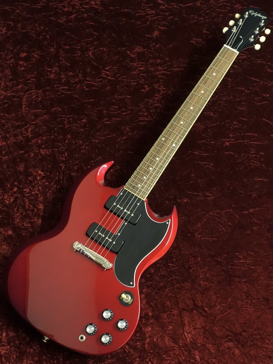 Epiphone SG Special 赤 Epiphone SG Special P-90 Electric Guitar Sparkling Burgundy